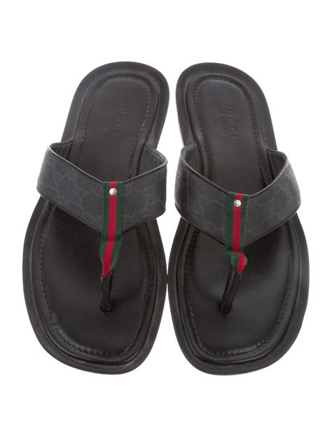 gucci gg flip flop